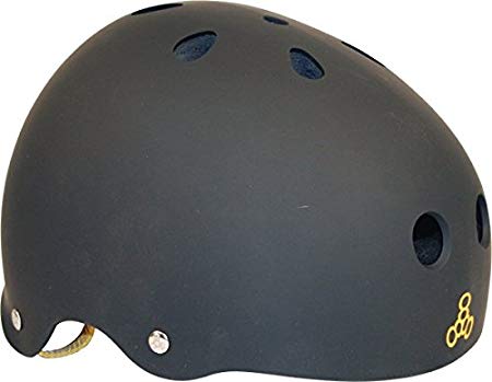 Triple 8 Helmet Black Rubber/Black S