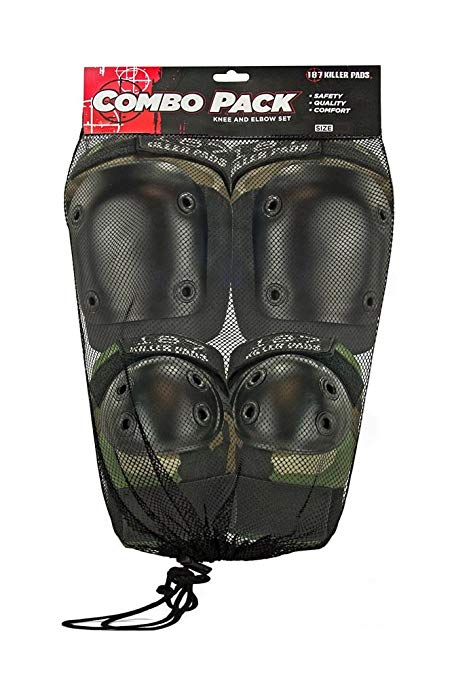 187 Killer Pads Knee & Elbow Pad Combo Pack - Camo - Large / X-Large