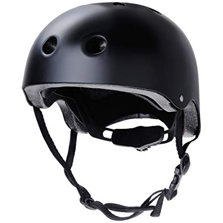 Zacro Skateboard Helmet with CPSC and CE Certified Impact Resistance Ventilation for Multi-sports, Cycling, Skateboarding, Scooter Roller,and Skating Rollerblading Longboard, with a Sport Headwear