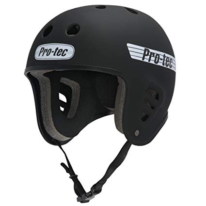 PROTEC Original Full Cut Helmet, Satin Black, X-Small